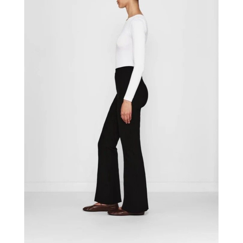High sport kick flare pants
